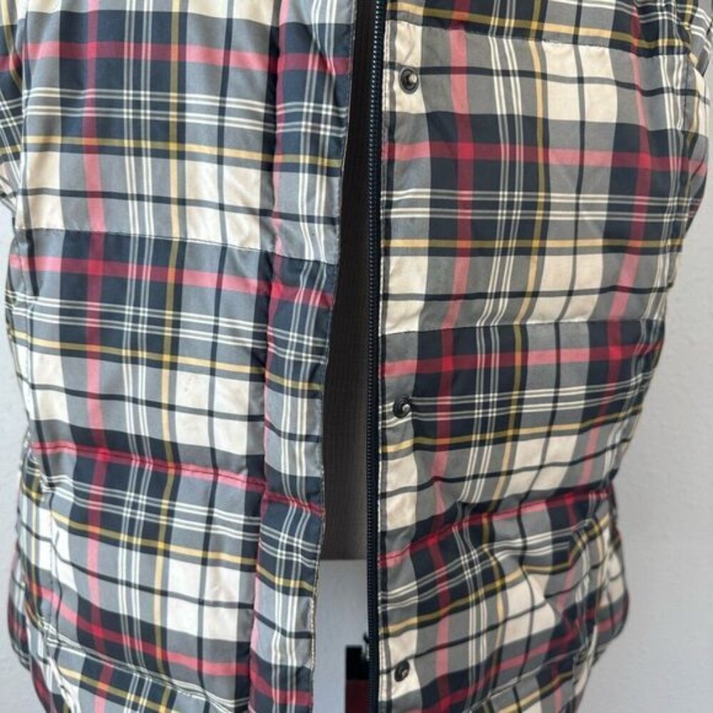 EUC Eddie Bauer Men’s Plaid Vest - Picture 3 of 6